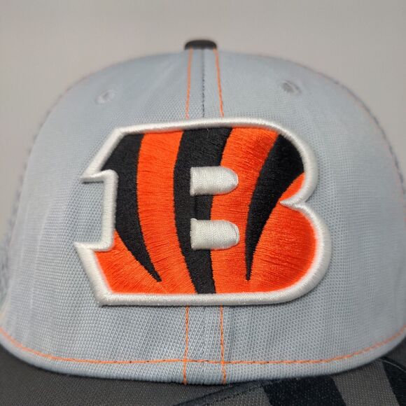 New Era Men's Fitted Hat Gray Size M/L Embroidered Cincinnati Bengals Logo - Picture 4 of 15
